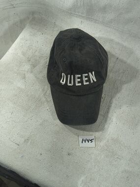 Adams Dark Gray 'QUEEN' Embroidered Adjustable Baseball Cap